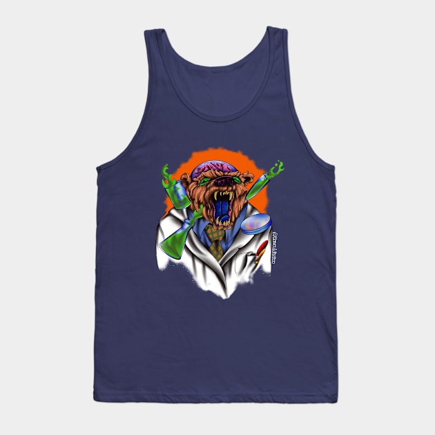 Scientific Bear Tank Top by Timwould